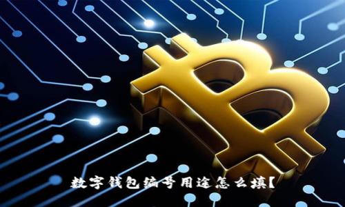 数字钱包编号用途怎么填?