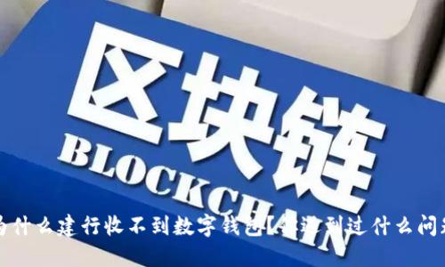 为什么建行收不到数字钱包？你遇到过什么问题？