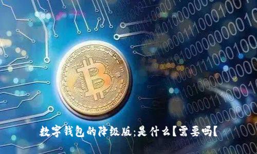 数字钱包的降级版：是什么？需要吗？